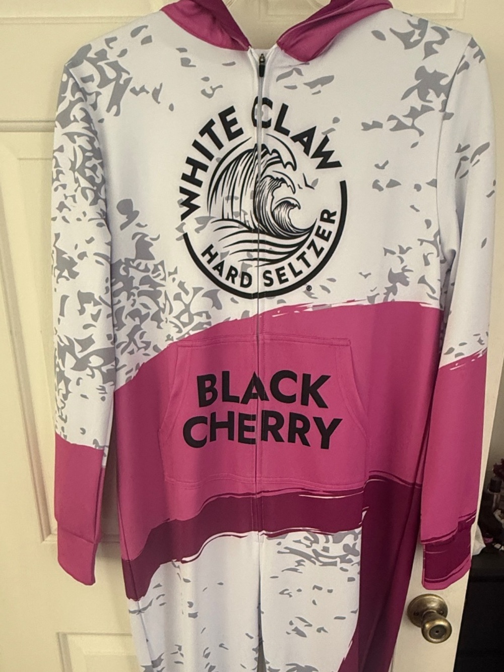 Rare White Claw Black Cherry Onesie (L)